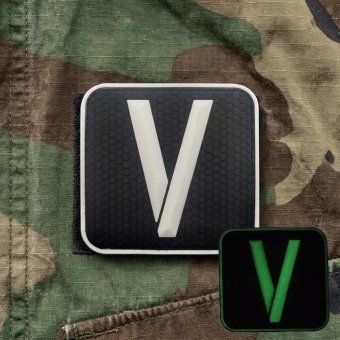 Military Patch Russian V – Luminescent