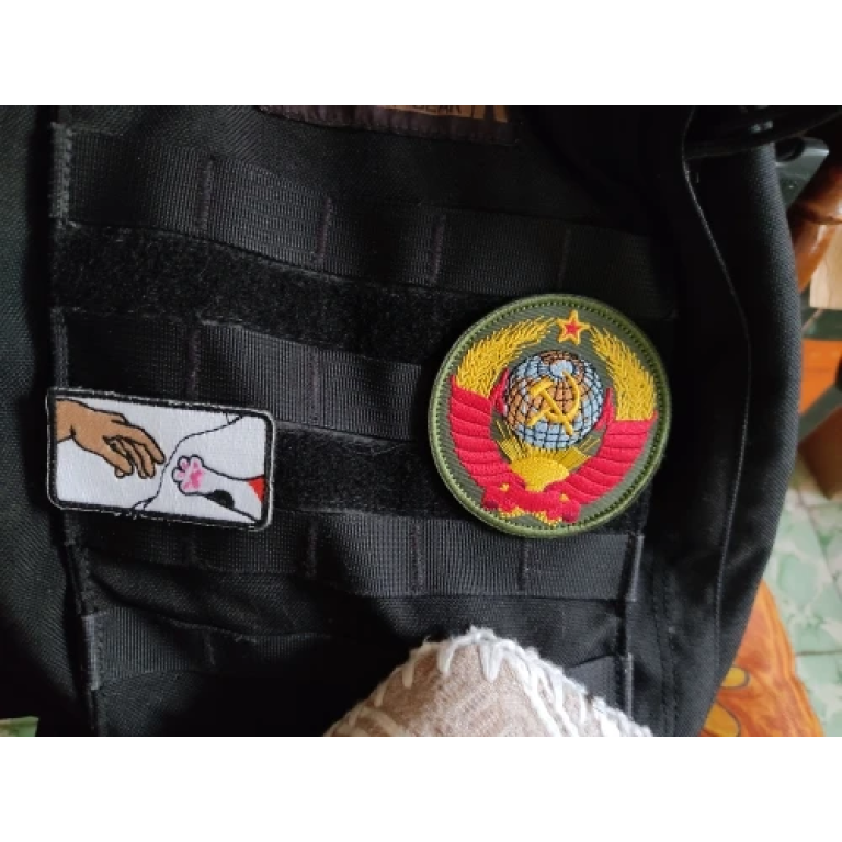 Russian Flag Patch  Mother Land photo review