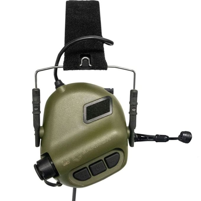 Tactical Headset Earmor m32 Olive