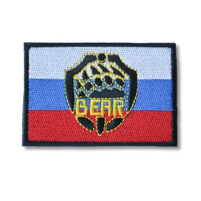 Tarkov patch Russian flag bear symbol