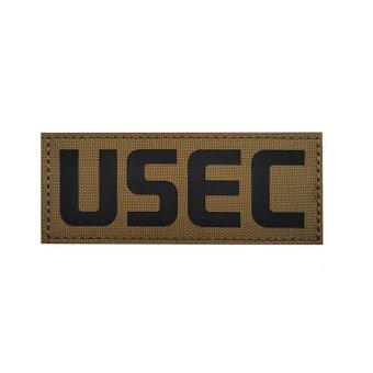 USEC Embroidered Tarkov Patch Reflective Brown