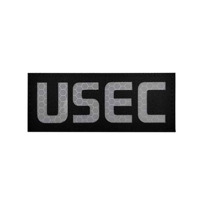 USEC Embroidered Tarkov Patch Reflective White
