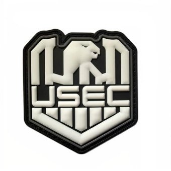 USEC velcro patch PVC Dark
