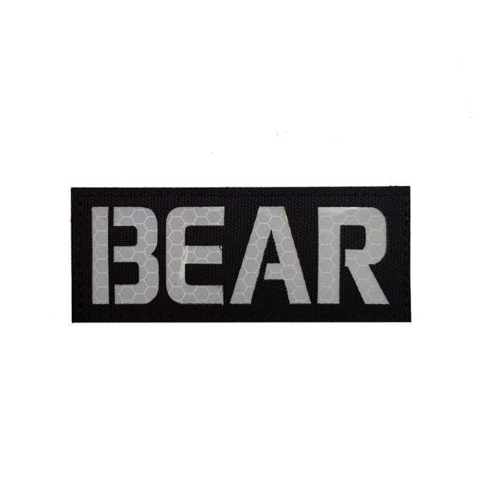 bear embroidered patch tarkov Reflective