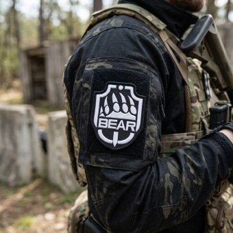 Escape from Tarkov Patch  Bear Outlined Embroidered