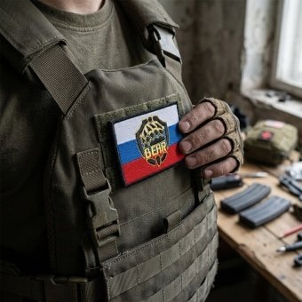 Escape from Tarkov Patch  Russian Flag Bear Symbol