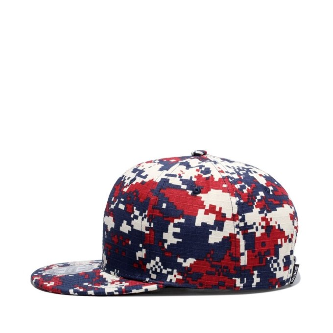 <span> Camo Snapback </span> Original - Digital Red & Blue - Image 3