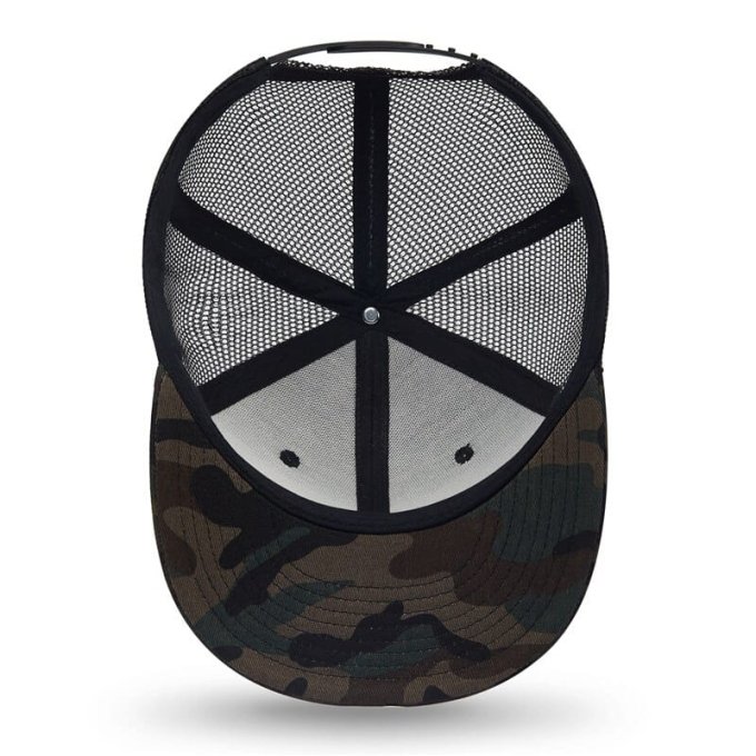 <span> Camo Snapback </span> Red Line - Asian Woodland - Image 4