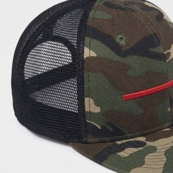 Camo Snapback  Red Line – Woodland