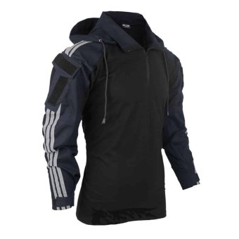 3 bands combat shirt with hood "Gop Tac"