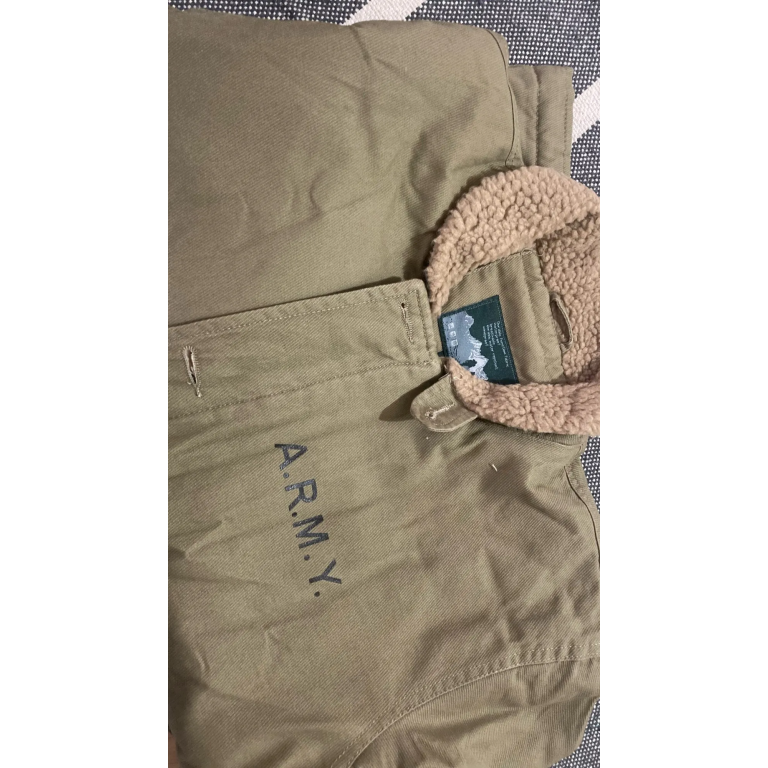 Vintage hooded military jacket photo review