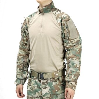 Camo Combat shirt Molle Arms "Packed" Multicam