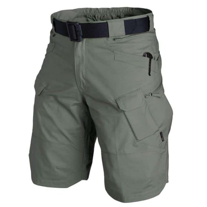 Mens tactical cargo shorts Olive
