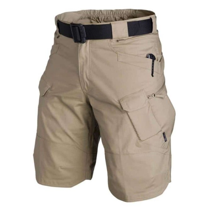 Mens tactical cargo shorts Desert Tan Coyote