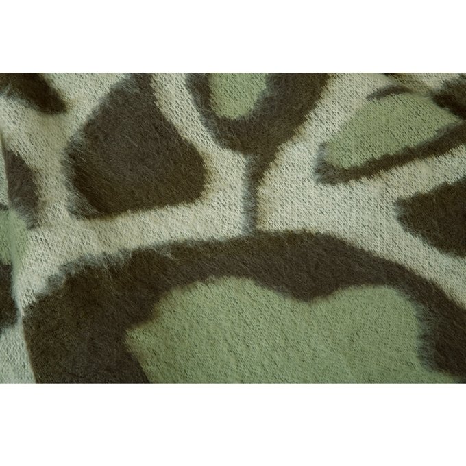 aqua camo sweater "Lenstid"