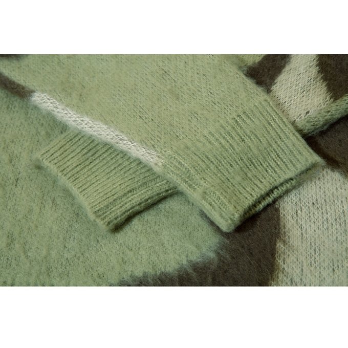 Aqua camo sweater "Lenstid" - Image 6