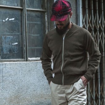 army full zip sweater "USAAF" C-2