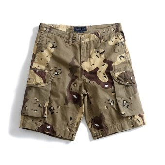 camo cargo shorts lightweight 6 color desert camo