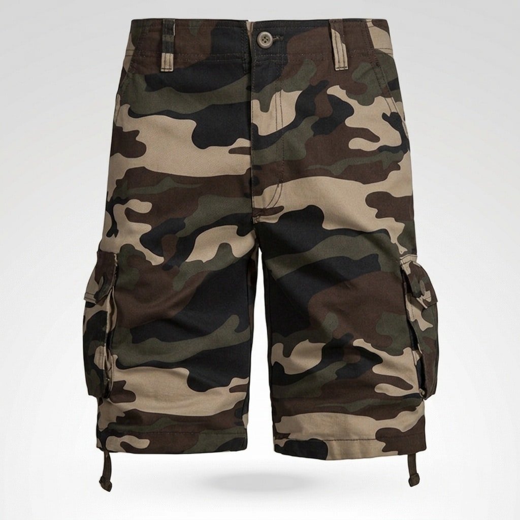 Camo cargo shorts “Prowl” G5
