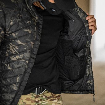 camo down jacket men's