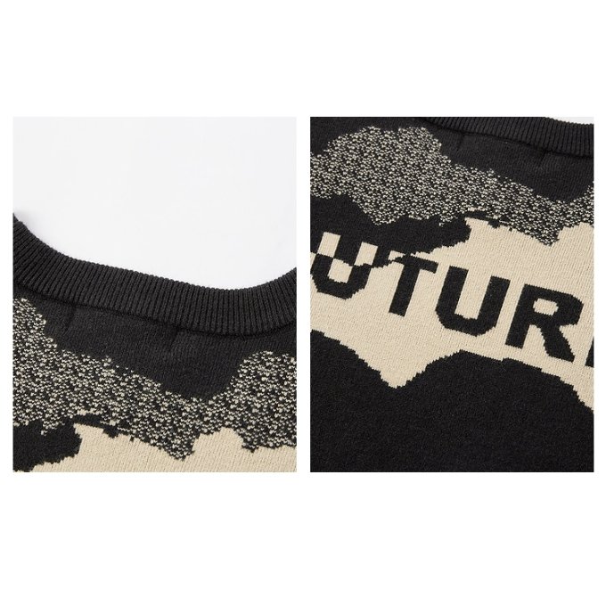 Camo jumper vintage "Future" - Image 6
