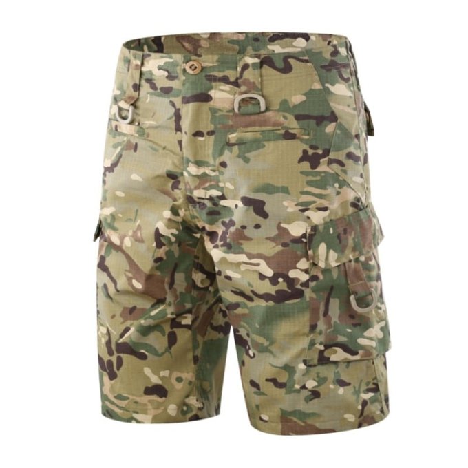 camo tactical cargo shorts Multicam