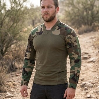 Hot weather combat shirt “V-Sport” Line