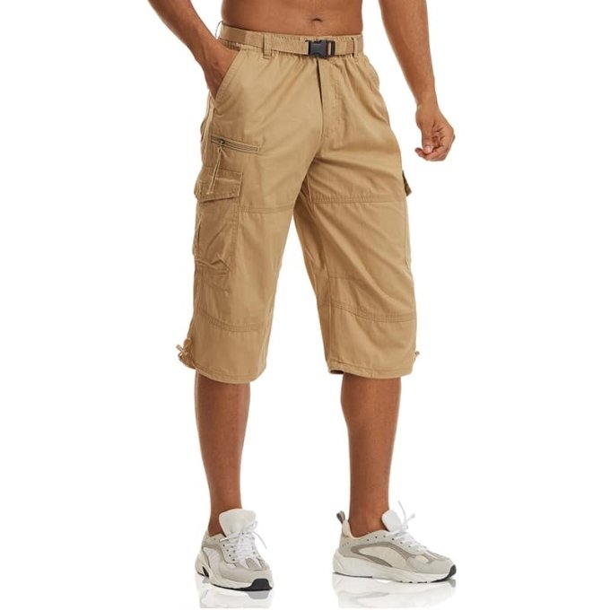 long tactical shorts Desert Tan Coyote