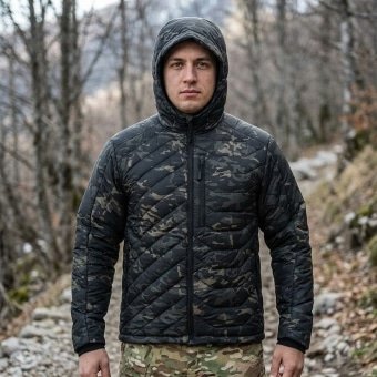 Men’s camo down jacket “Spetsnaz” M3