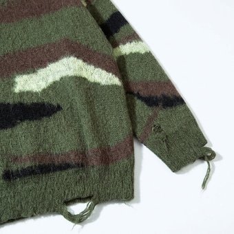 Mens camo sweater “Spark” TN