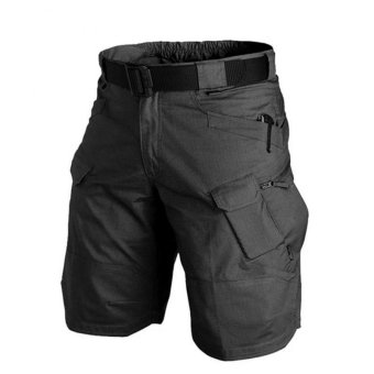 Mens tactical cargo shorts Black