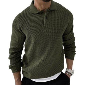 military button sweater Beige|Black|Khaki|Olive|Dark Grey