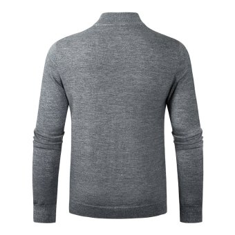 quarter zip military sweater Beige|Green|Grey
