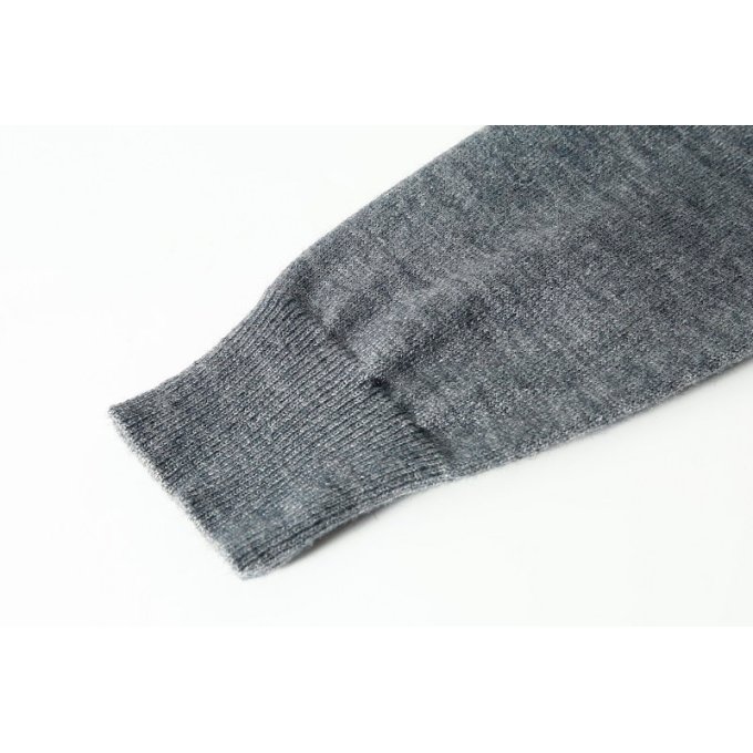 Quarter zip military sweater "Maple" - Image 8