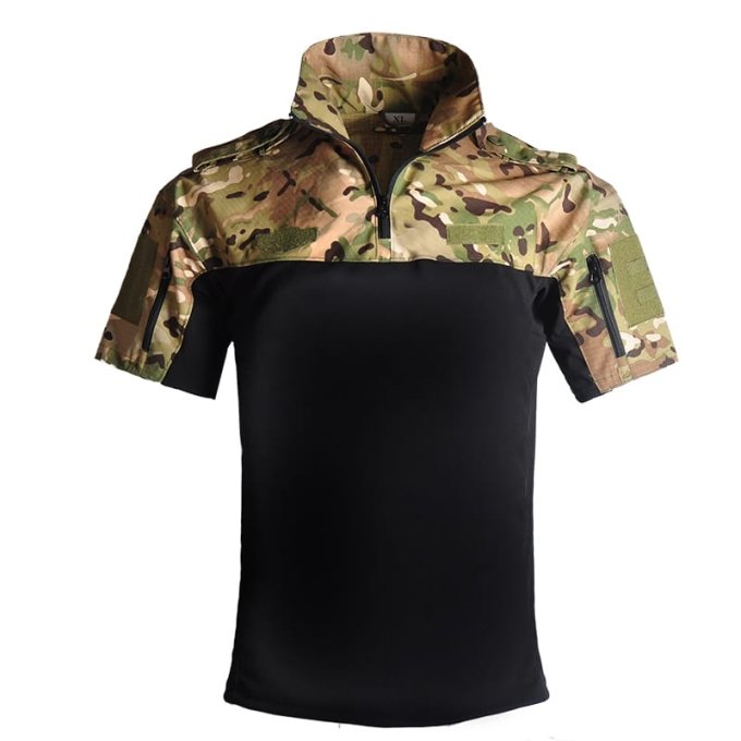 short sleeve tactical combat shirts Camo "Dolg" Multicam