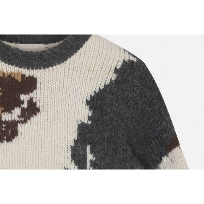 vintage camo sweater "Haraj" GL