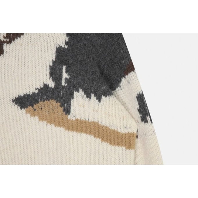 vintage camo sweater "Haraj" GL