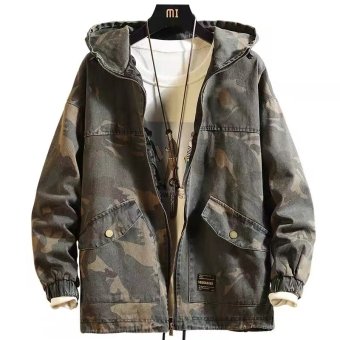 vintage camouflage jacket