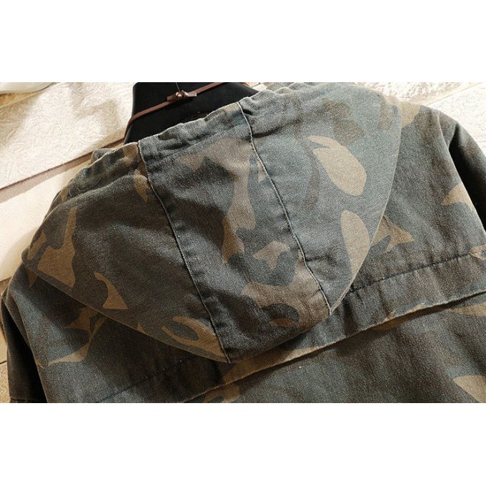 Vintage camouflage jacket - Image 7