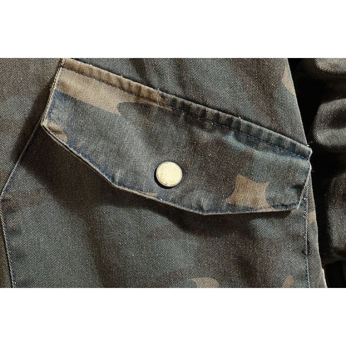 vintage camouflage jacket
