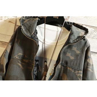 vintage camouflage jacket