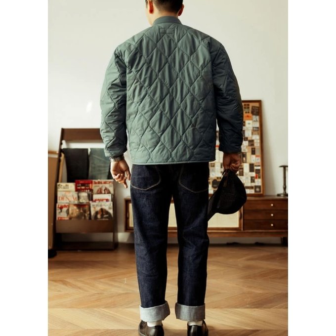 vintage military liner jacket