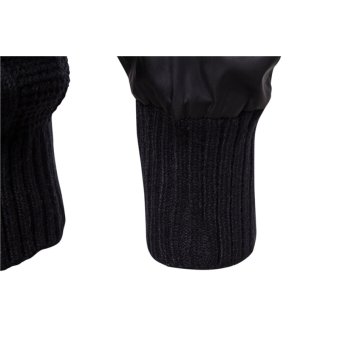 wool army sweater Black|Olive