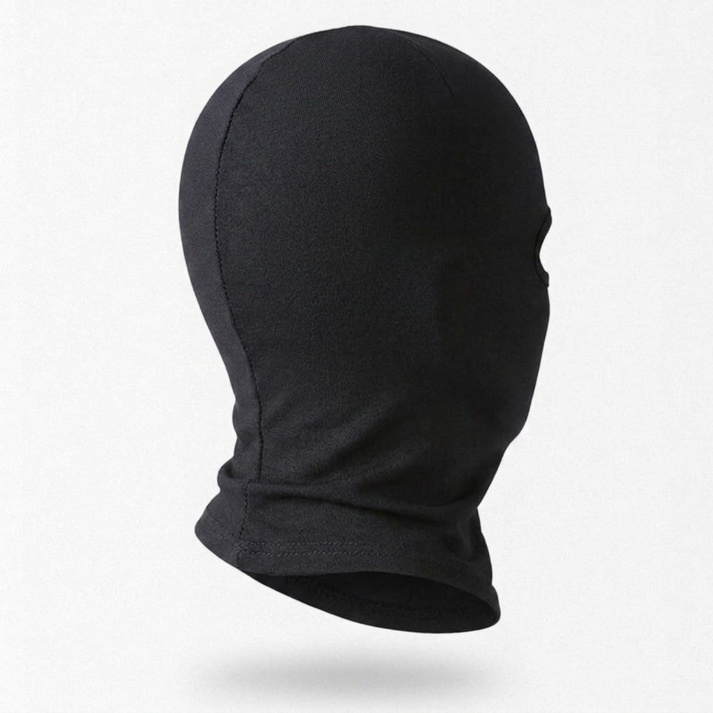 Black balaclava 2 hole