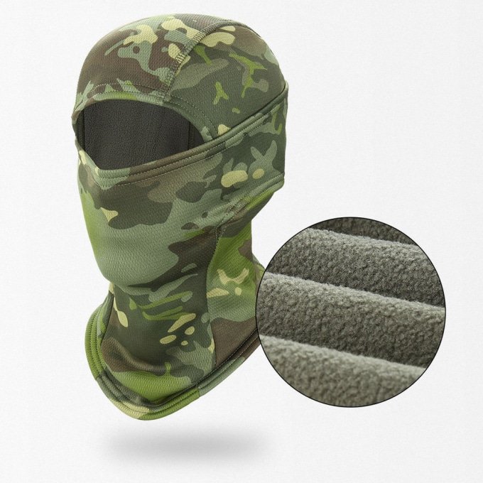 camo fleece balaclava