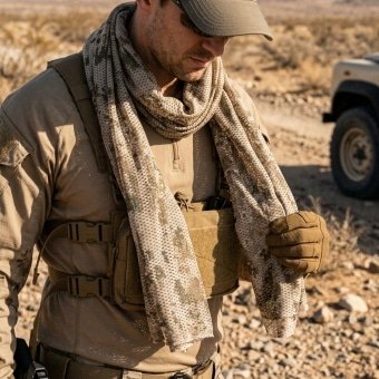 Digital desert scarf