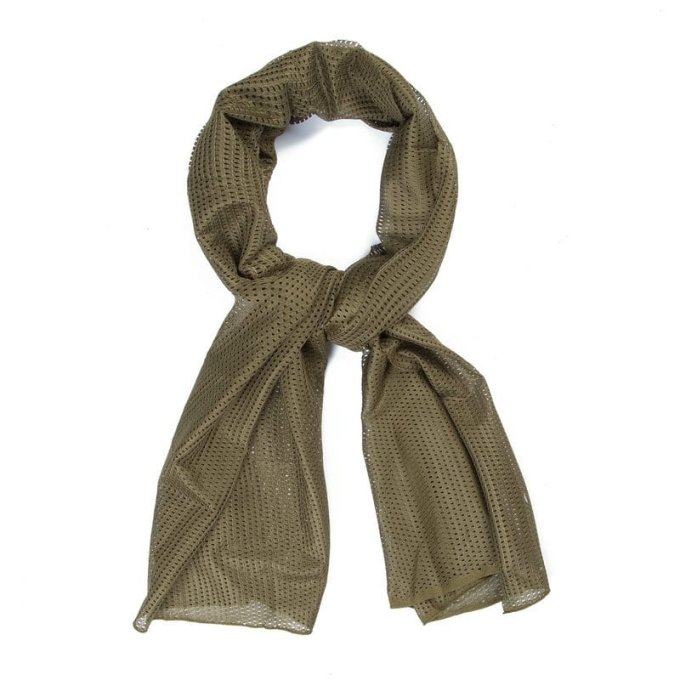 green net scarf