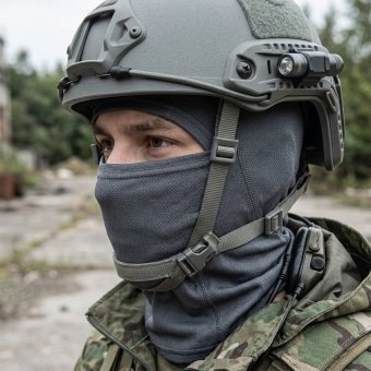 Grey balaclava “Mobius”