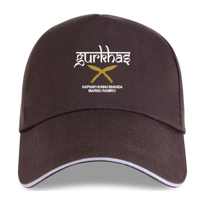 gurkha baseball cap Brown