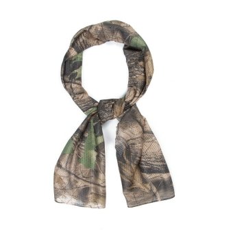 Hunting scarf camo